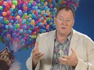Interview John Lasseter : Cannes - Junket Là-Haut (UP)