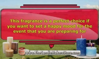 "Candle Scents: Apple Pie Fragrance "