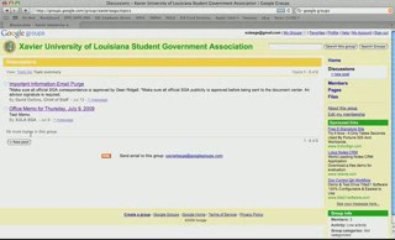 Google Groups Sign On