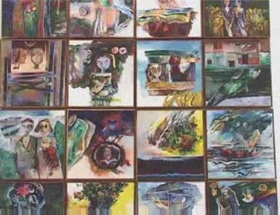 Dimple & Twinkle in Painting Exhibition