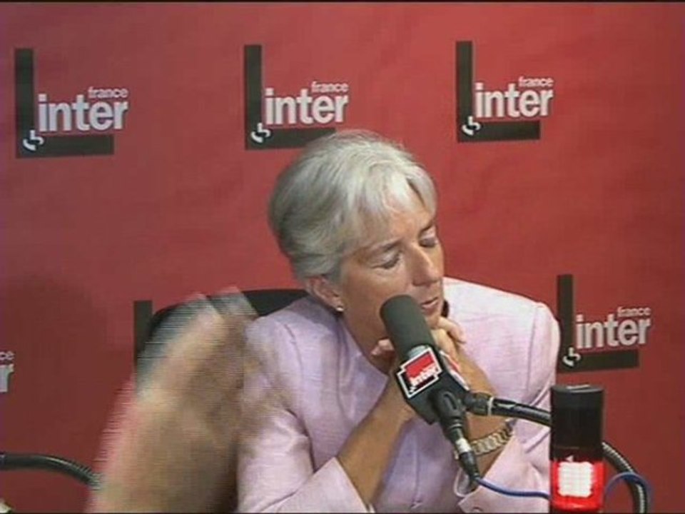 France Inter - Christine Lagarde