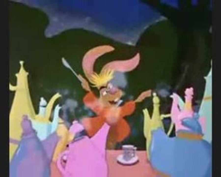 alice au pays des delires,diapo video