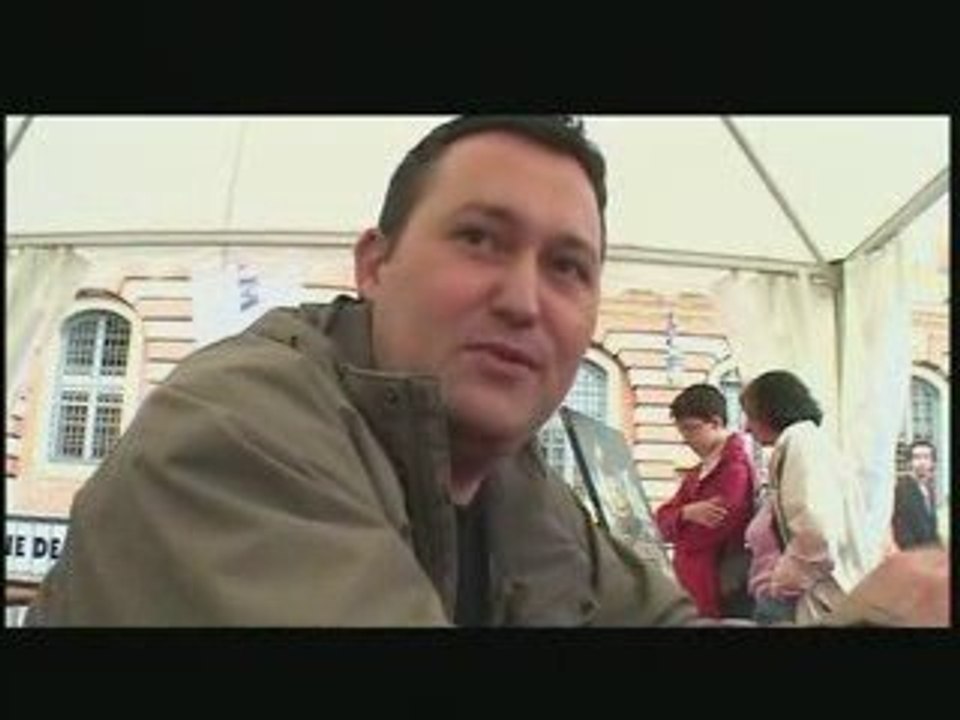 Interview Sandro - TLT - Festival BD de Toulouse - mai 2009