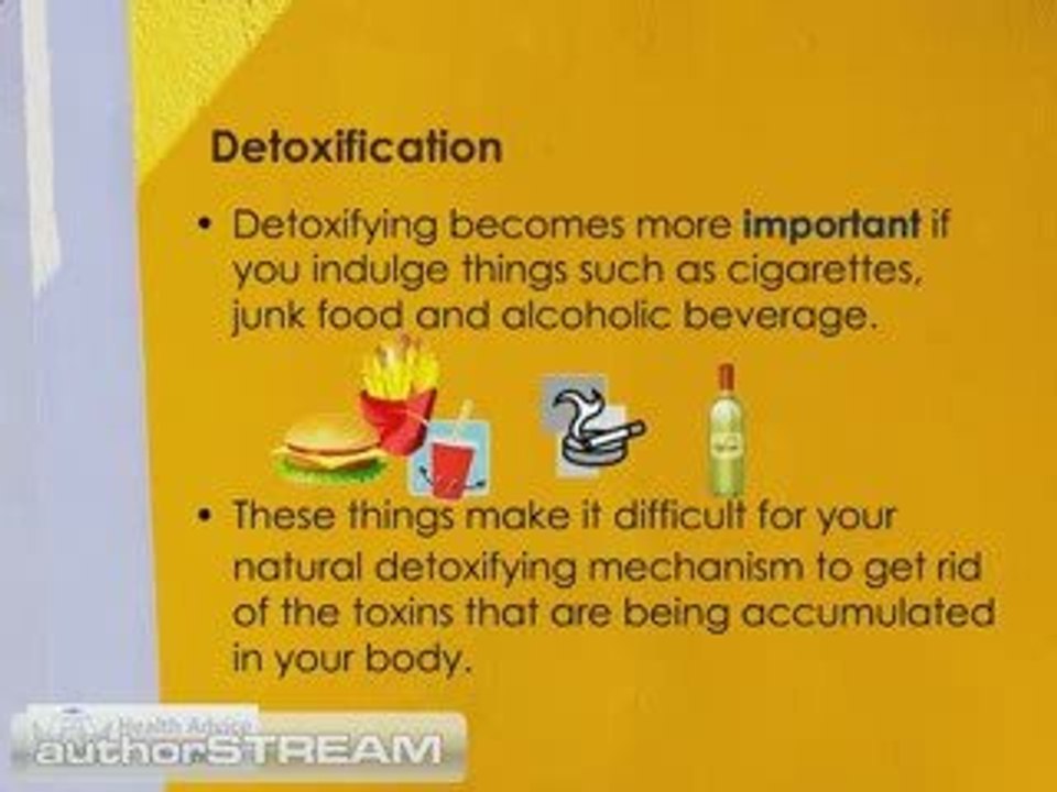 Detoxification