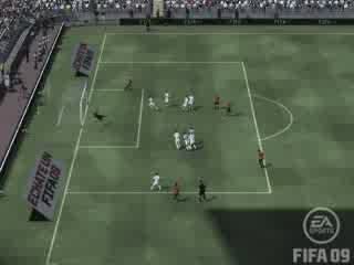 Fifa 09 - Coup-franc de l'Espagne