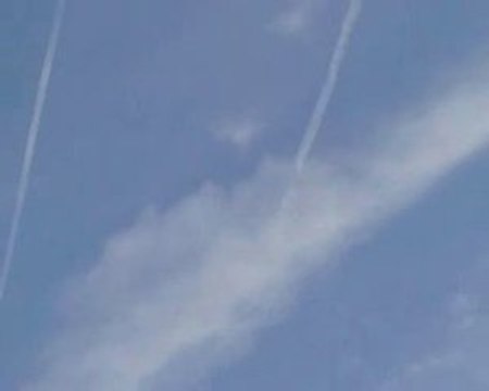 trainées chimiques sur Douai le 29 juillet 2009