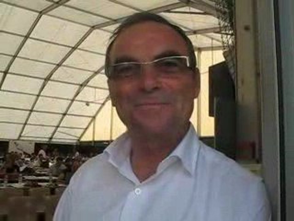 Tour de France 2009 étape Aubenas, itw; Bernard Hinault