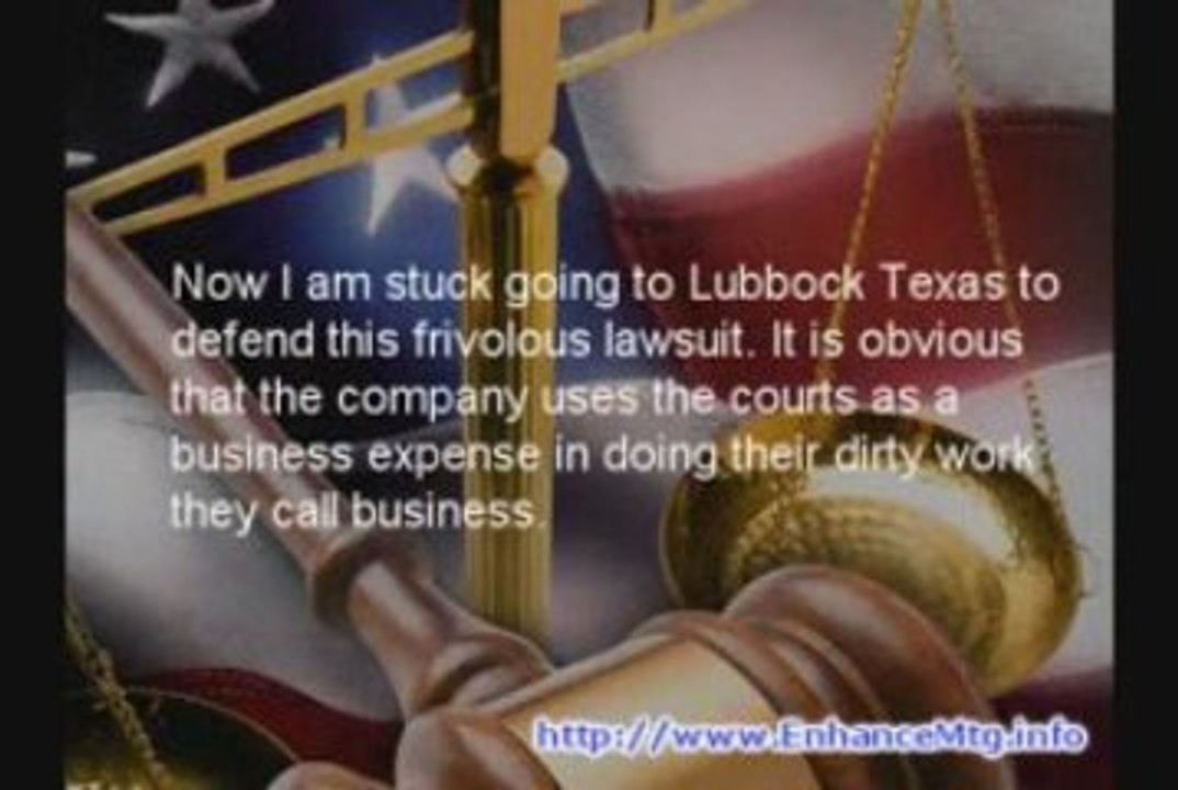 Beware of Enhance Mortgage Corporation