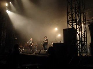 Hellfest 2009 - Sacred Reich - Arrivée de Dave McClain