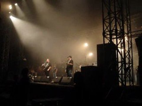 Hellfest 2009 - Sacred Reich - Arrivée de Dave McClain