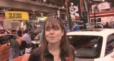 X-Games Mitsubishi Lancer Evo Rally Car & Drivers 'Hang Out'