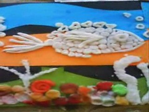 جدارية عجينة الملح - منتديات ورد للفنون