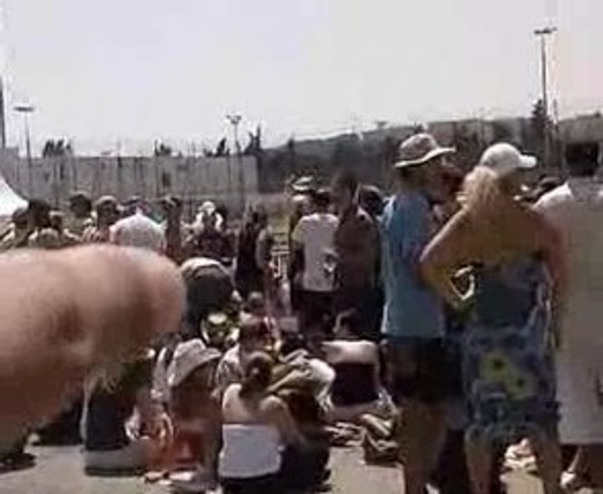 CONCERT U2 NICE 15/07/09 Attente 3