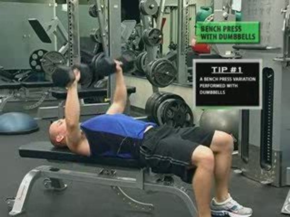 Chest Exercise DB Bench Press | DB Bench Press