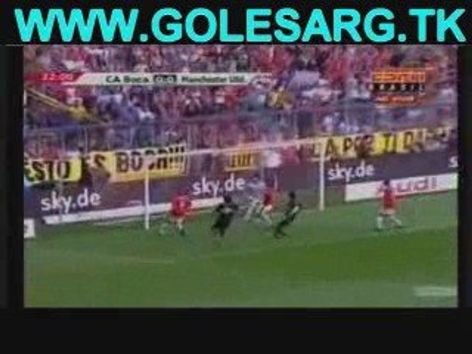 Boca 1 Manchester United 2 29/7/09