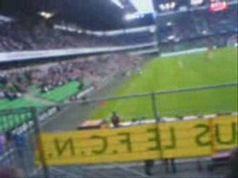 Pour le staff nantais, lors du match amical rennes - nantes