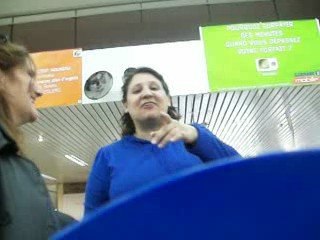 edwige et sandrine font les courses en "Kaméra Kasher"