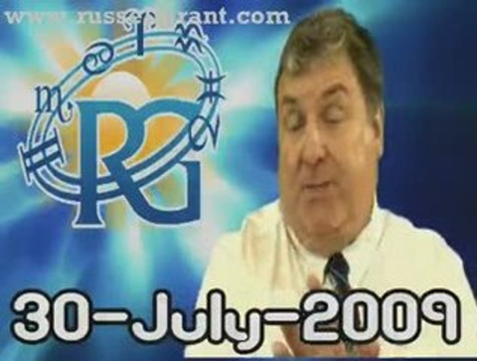 RussellGrant.com Video Horoscope Scorpio July Thursday 30th