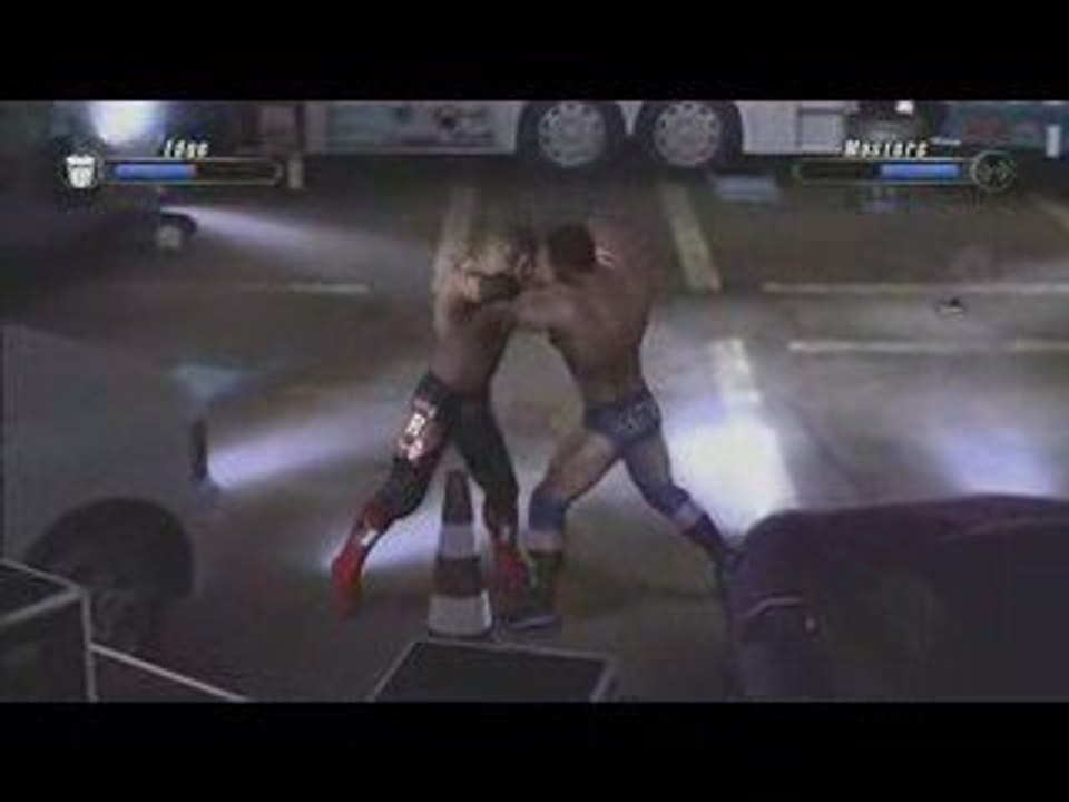 WWE SVR 2008- Parking Lot Brawl Edge - Chris Masters
