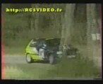 Crash rallye des Lacs 2004