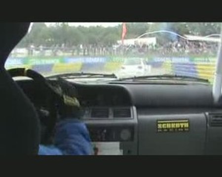 caméra embarqué clio rallycross