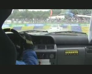 caméra embarqué clio rallycross