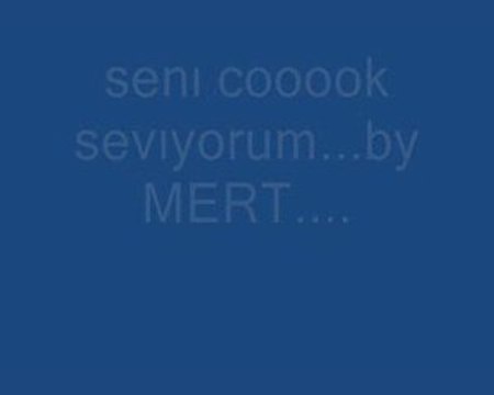 senı coook sevıyorum.....