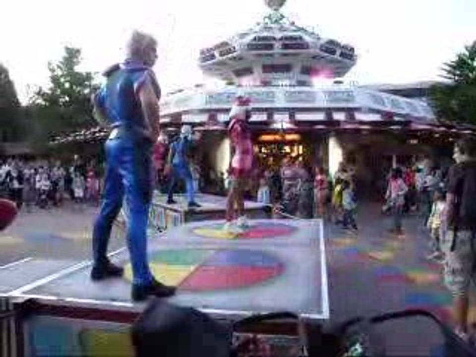 its dance time in discoveryland