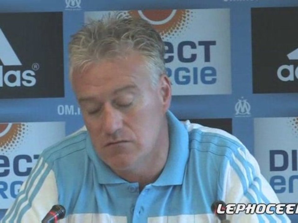 Didier Deschamps : "Lucho Gonzalez garde le sourire"