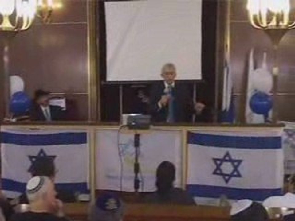 Discours de David Roche à la soirée de l'Alyah 2009