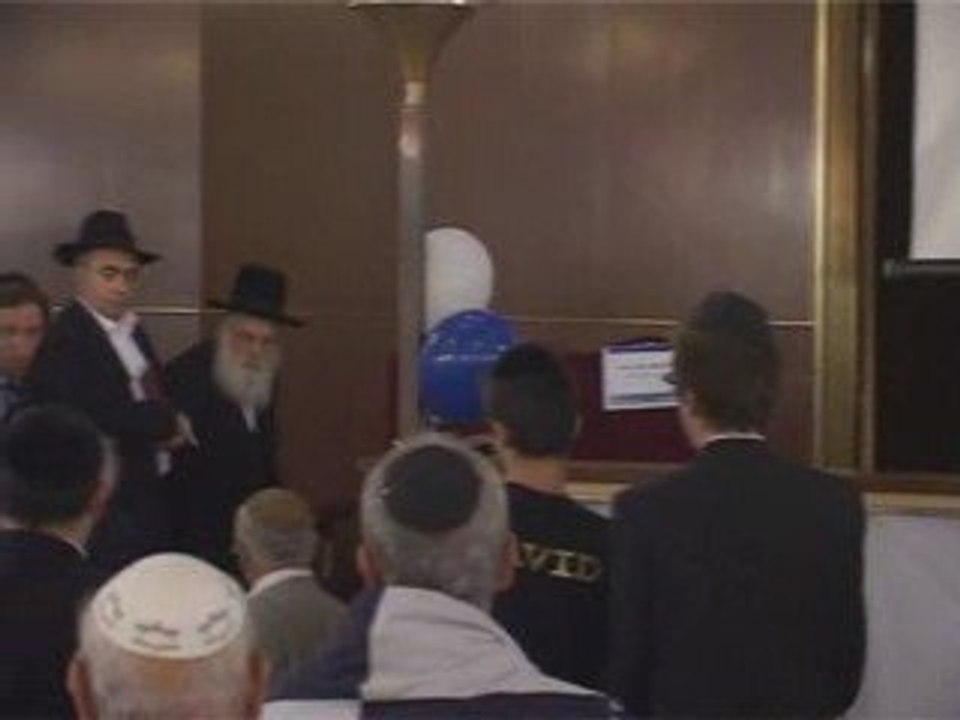 Discours du Grand Rabbin de France à l'Alyah 2009