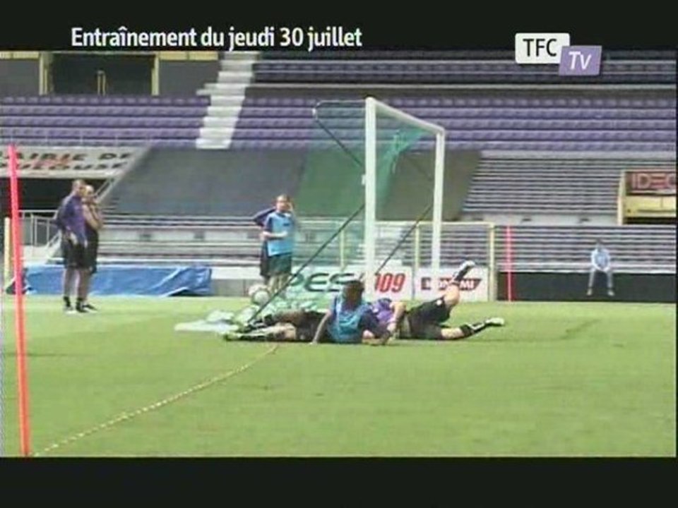Entraînement du jour