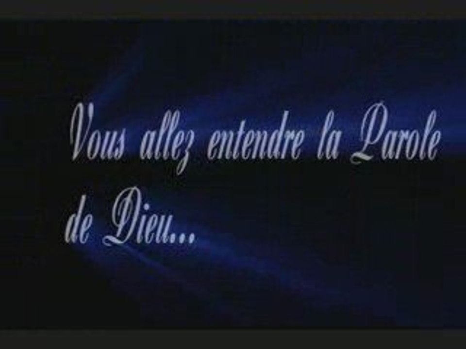 MISSION EVANGELIQUE DE LUNEL PREDICATION 2EME PARTIE