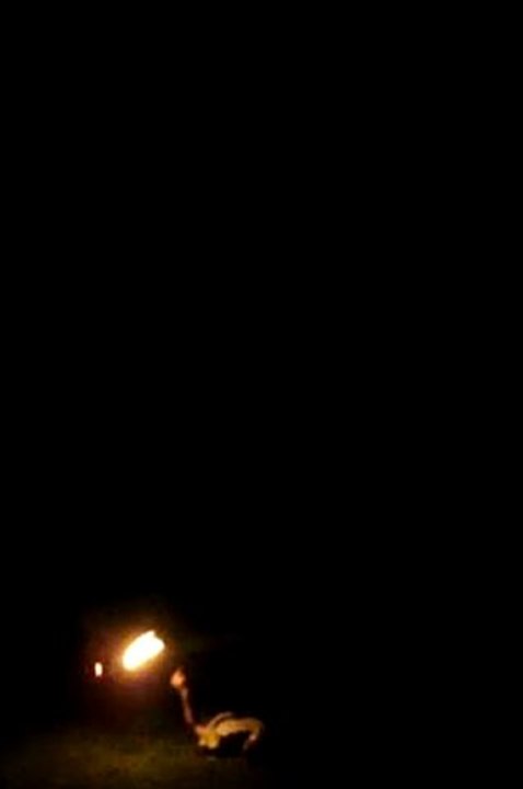flamme allongée