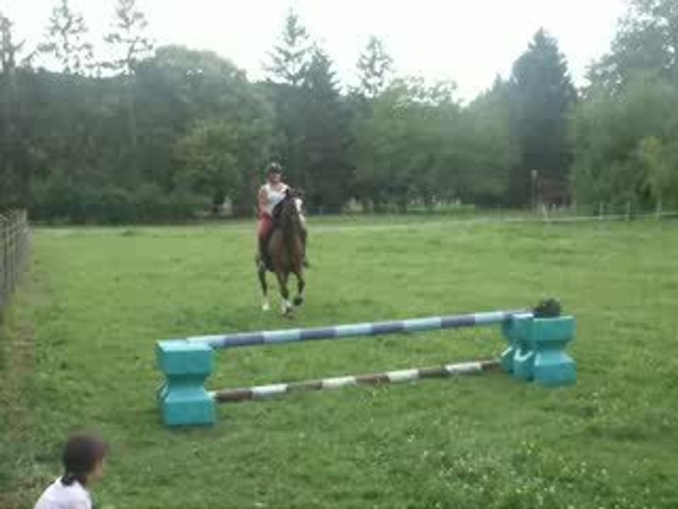 premier saut depuis plus d'un an avec Bronllys =p