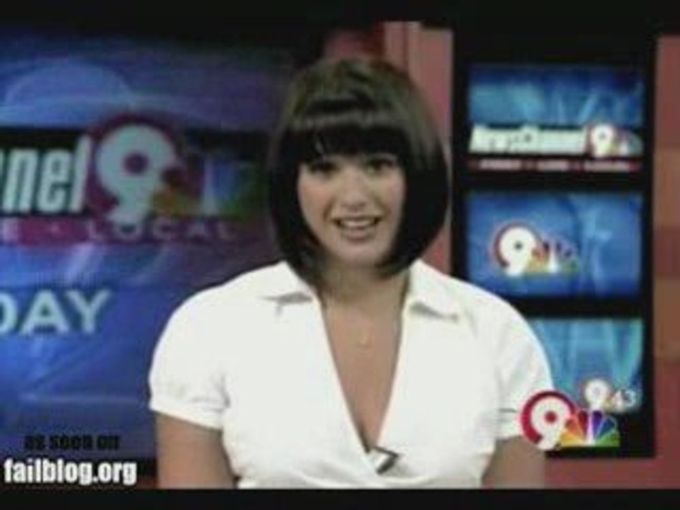 News Anchor Fail