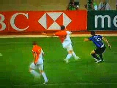 Monaco 0 / 1 Inter Milan - Milito
