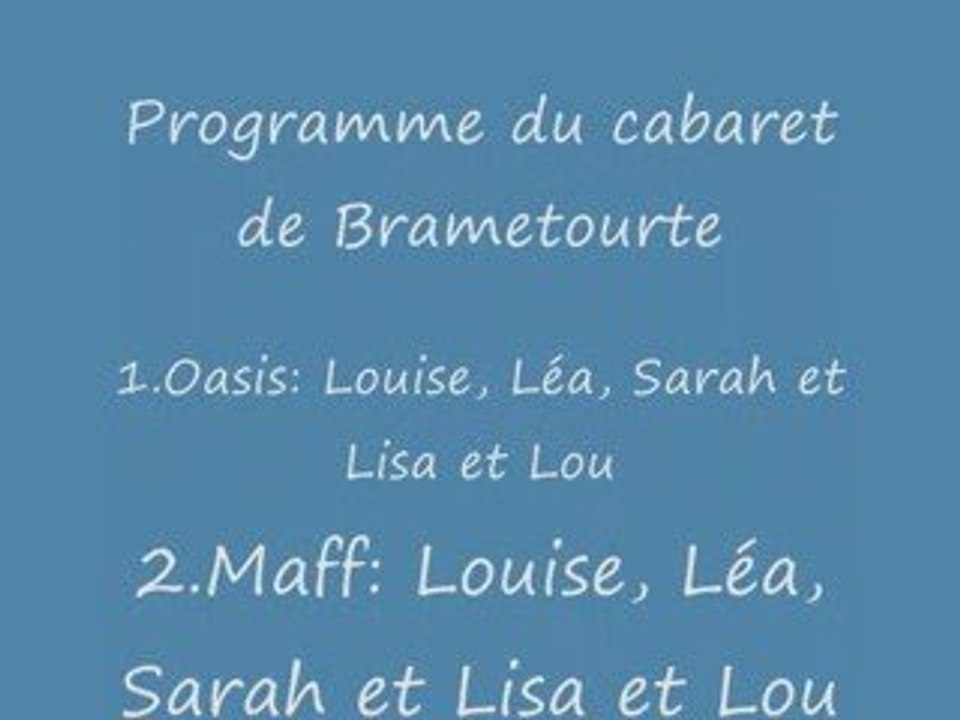 colo de brametourte 2009