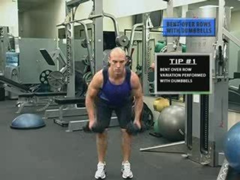 DB Bent Over Row | Back Exercise