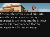 Assuming A Mortgage, What To Take Into Consideration