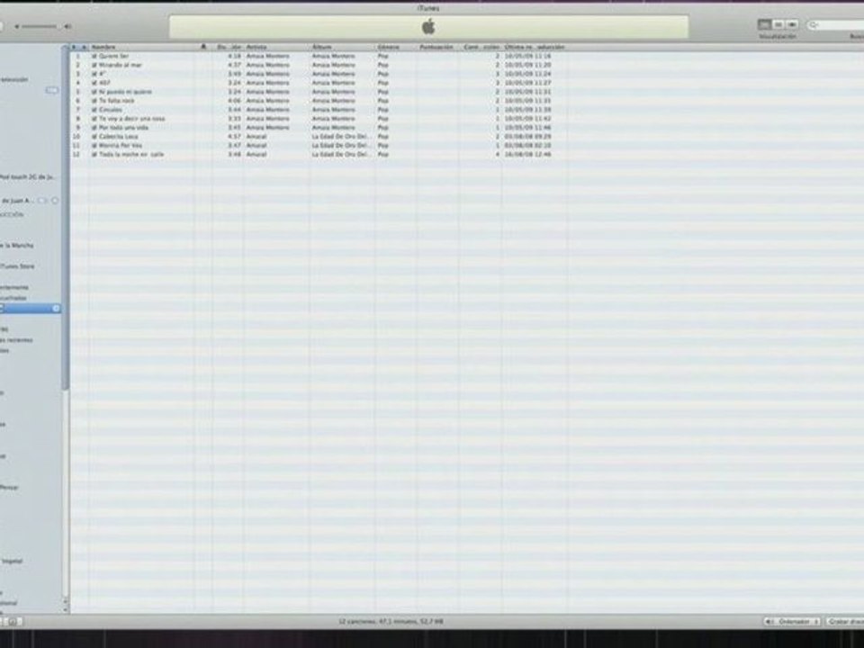Listas de Reproducción Inteligente