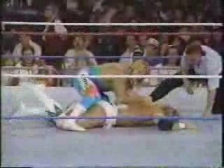 Owen Hart vs. Lex Luger