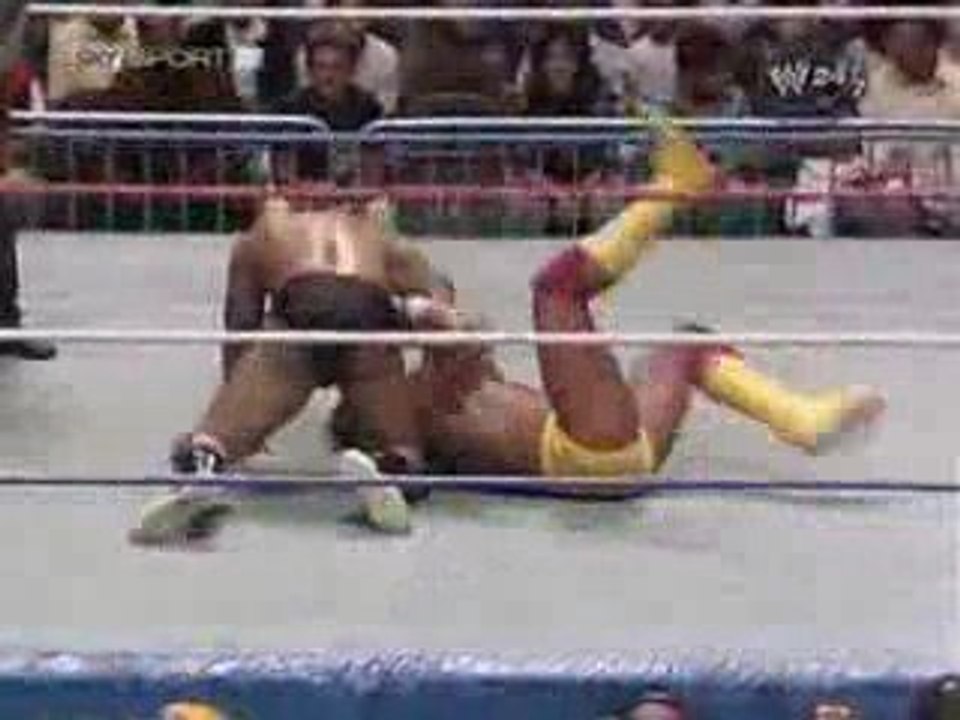Bad News Brown vs Hulk Hogan