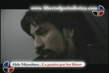 aldo miyashiro..la pasión por los libros