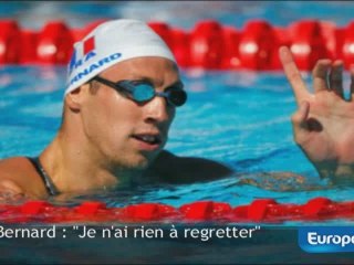 Alain Bernard : "Je n'ai rien à regretter"