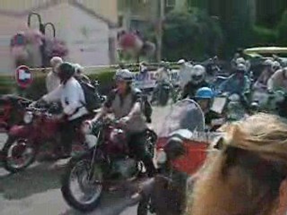 Rassemblement de Roquebrune 2009 : départ de Carnolès