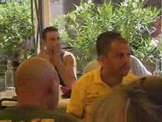 Rassemblement de Roquebrune 2009 : le repas au village