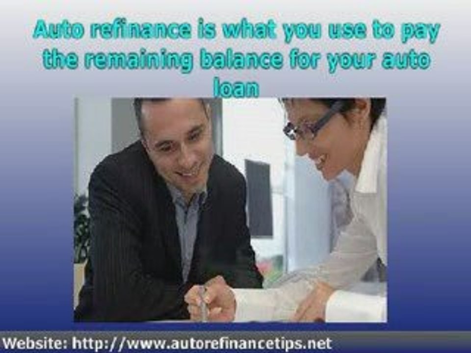 Auto Refinance:  Easy Auto Loan