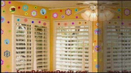 Download Video: Flower Wall Decals | Removable Flower Wall Stickers