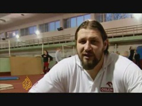 Athlé reportage Tomasz Majewski 5/03/09 lanceur poids